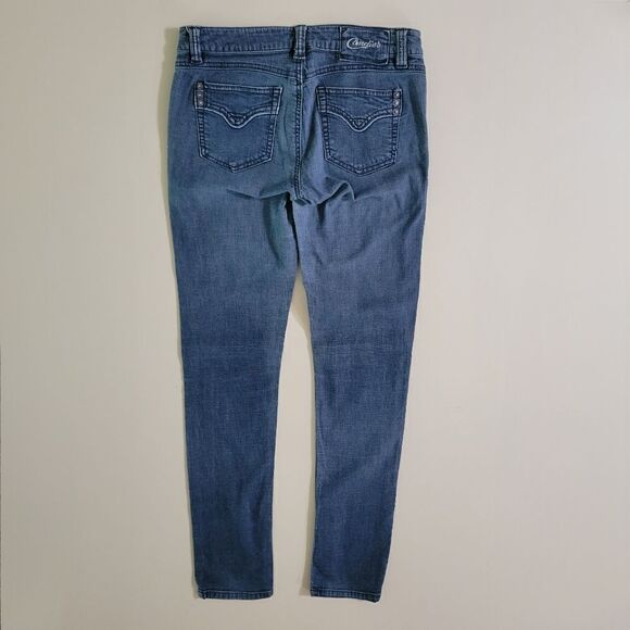 Candie's Women's Blue Skinny Leg Denim Jeans - Picture 10 of 11